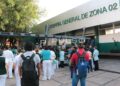 Trabajador del Hospital 2 del IMSS quedó prensado en elevador