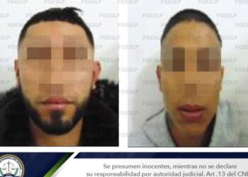 Detienen a dos por robo en tienda de la colonia Del Real