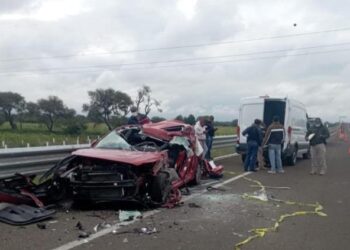 Fuerte accidente en Villa de Reyes deja un muerto