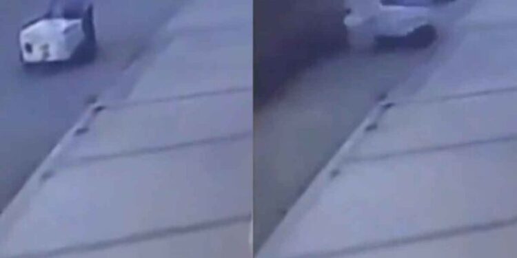 Vídeo: ¡Indignante! abuelito fue arrollado con todo y su carrito de paletas en Sinaloa