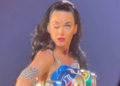 VIDEO | Katy Perry y el extraño vídeo donde su párpado se sale de control en el escenario