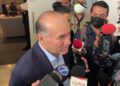 Galindo en espera de elementos de la Guardia Nacional destinados a la capital