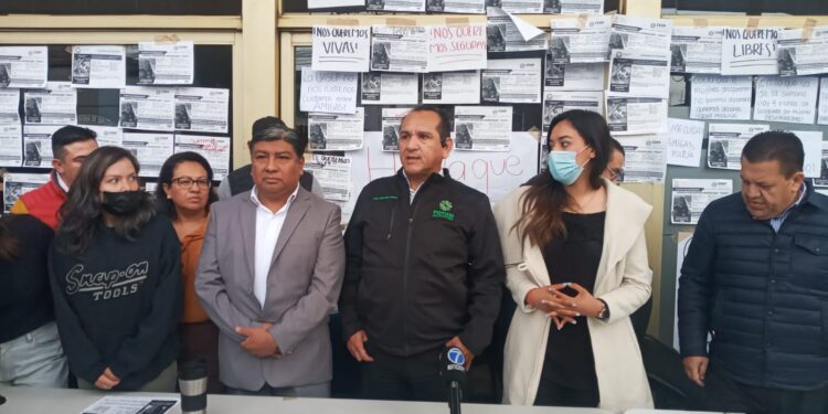 Estudiantes de la Facultad Derecho de la UASLP protestan contra la inseguridad