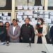 Estudiantes de la Facultad Derecho de la UASLP protestan contra la inseguridad