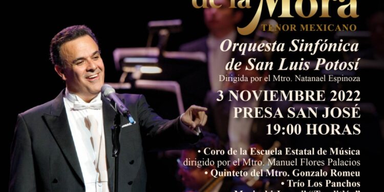 Fernando de la Mora ofrecerá concierto en La Presa San José por el 430 aniversario de SLP