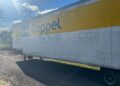 Roban mercancía de Coppel y abandonan el tráiler en la 57