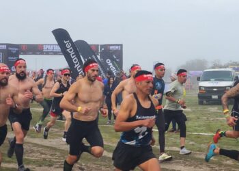 Numerosa participación en el Spartan Race