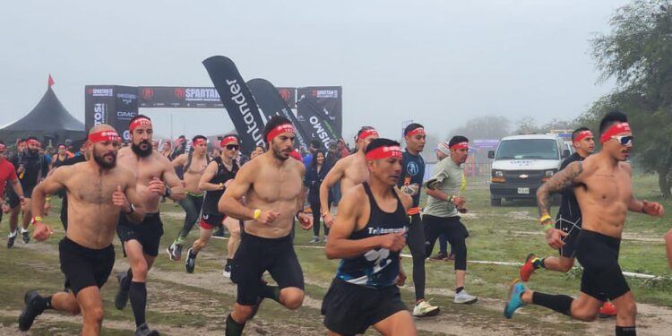 Numerosa participación en el Spartan Race