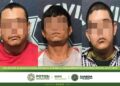 Detienen a 3 sujetos por portación de armas de fuego y cartuchos útiles en Cd. Valles