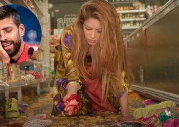 VIDEO|Piqué reacciona   sobre la nueva canción de Shakira