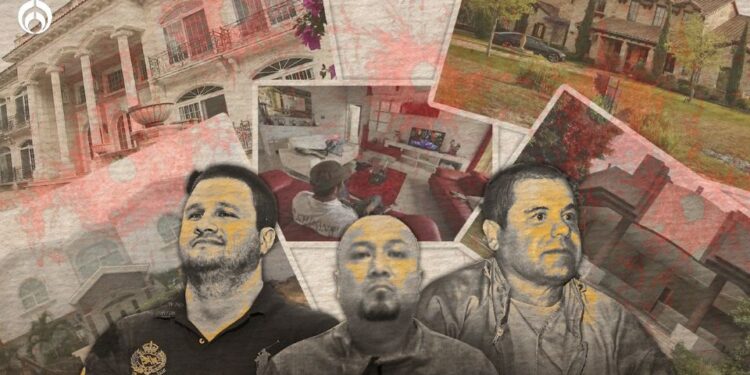 Así son por dentro las lujosas residencias de los capos mexicanos