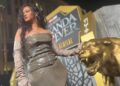 Rihanna re-aparece: así fue la alfombra roja de Black Panther