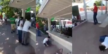 Vídeo: Maestro arma simulacro de balacera en Sonora y lo sancionan