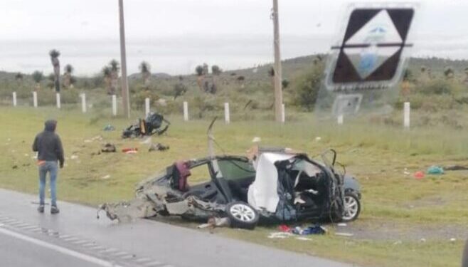 Mueren dos jóvenes tras accidente automovilístico en el Libramiento