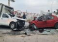 Fallece conductor en  aparatoso accidente en la carretera a Matehuala
