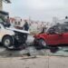 Fallece conductor en  aparatoso accidente en la carretera a Matehuala