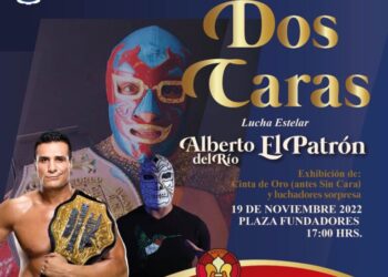 Gran expectativa para la función en homenaje al luchador potosino “Dos Caras”