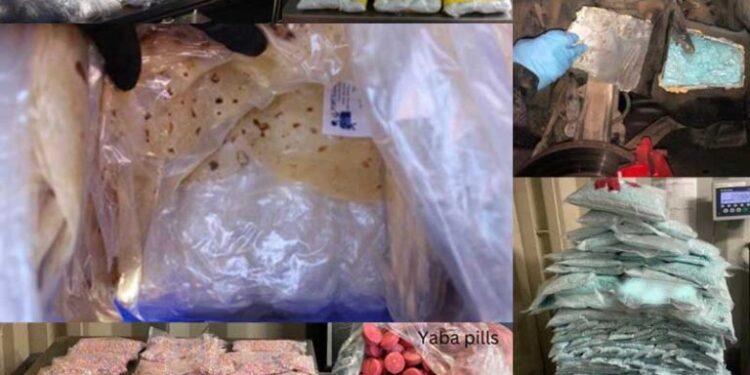 Encuentran fentanilo en paquetes de tortillas de harina en la frontera de Sonora con Arizona