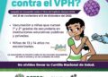 Inicia vacunación contra VPH para niñas de 13 a 14 años en todo el Estado