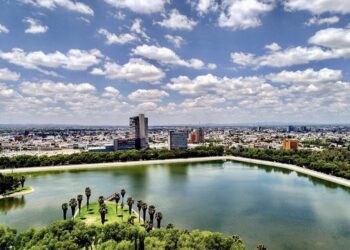 Lunes soleado en la capital potosina