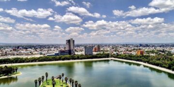 Lunes soleado en la capital potosina