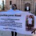 Madre de Alan Ibarra nuevamente protesta para exigir justicia para su hijo