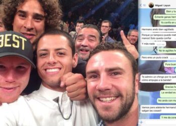 Canelo Álvarez exhibió conversación con Miguel Layún y le respondió a Sergio Agüero
