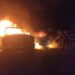 VIDEO| Incendian Oxxos y vehículos en Guanajuato tras captura del hermano del “Marro”
