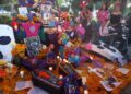 Con “Mi corazón te recuerda”, DIF viste de colores el jardín de Tequis con Altares de Muertos