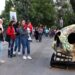 Inauguran calaveras monumentales en la Calzada de Guadalupe
