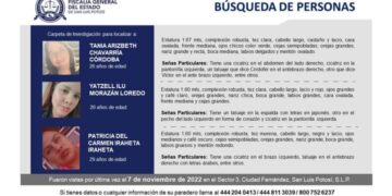 Se busca tres jóvenes que podrían estar en riesgo: fiscal