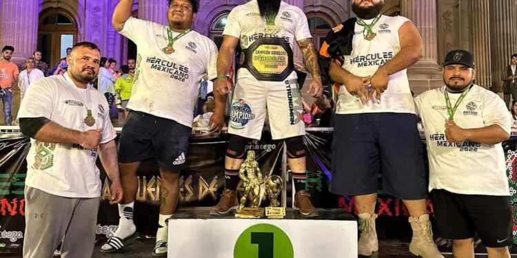 Israel Arrieta es el hombre “más fuerte de México”