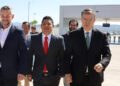 Marcelo Ebrard se negó a atender a la prensa potosina