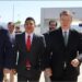 Marcelo Ebrard se negó a atender a la prensa potosina