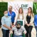 DIF estatal entrega sillas de ruedas especiales a la población con parálisis cerebral