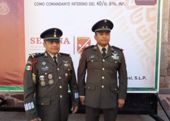 Alvaro Servín de la Mora, nuevo comandante Interino del 40 Batallón de Infantería de la 12a Zona Militar