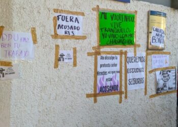 Estudiantes de la Facultad de Psicología de la UASLP denuncian acoso sexual en tendedero