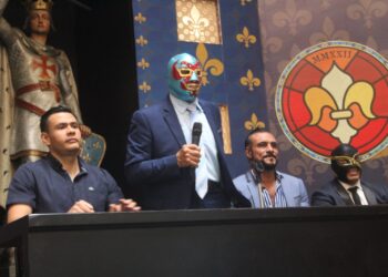 Dos Caras y Alberto del Río emocionados por volver a San Luis Potosí