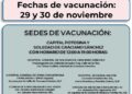 Nueva jornada de vacunación contra el Covid-19 para niñas y niños