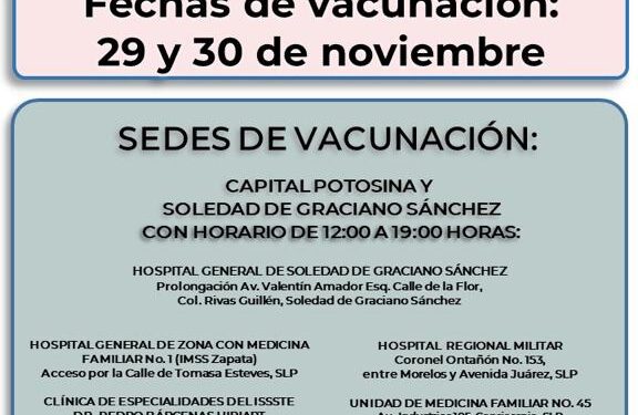 Nueva jornada de vacunación contra el Covid-19 para niñas y niños