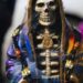 Así le festejan a la Santa Muerte en la Santa Fe
