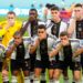Alemania se tapa la boca en partido como protesta contra la FIFA
