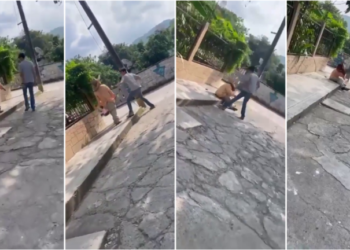 VIDEO| Joven golpeó a adulto mayor y lo presumió en redes sociales como reto