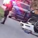 Tras una persecución hombres armados terminan volcados en El Naranjo
