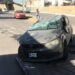 Conductor sufre aparatoso accidente en el bulevar Río Santiago
