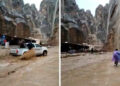 Icónico monumento de Petra, en Jordania, se inunda y evacuaron a turistas