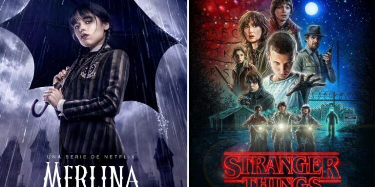 Merlina rompió récord en Netflix y destronó a Stranger Things