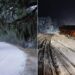Nevada en Sonora dejó carreteras congeladas, viajeros atrapados y modificó el horario en las escuelas