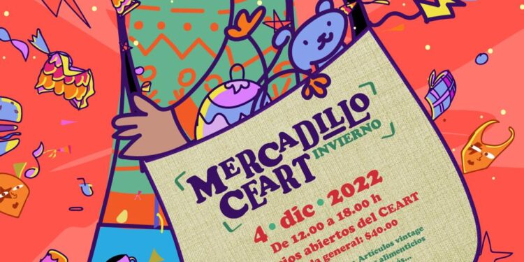 Mercadillo Navideño se llevará a cabo este domingo en el CEART