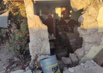 Explosión de gas en Portezuelos deja 3  lesionados y la perdida total de una vivienda